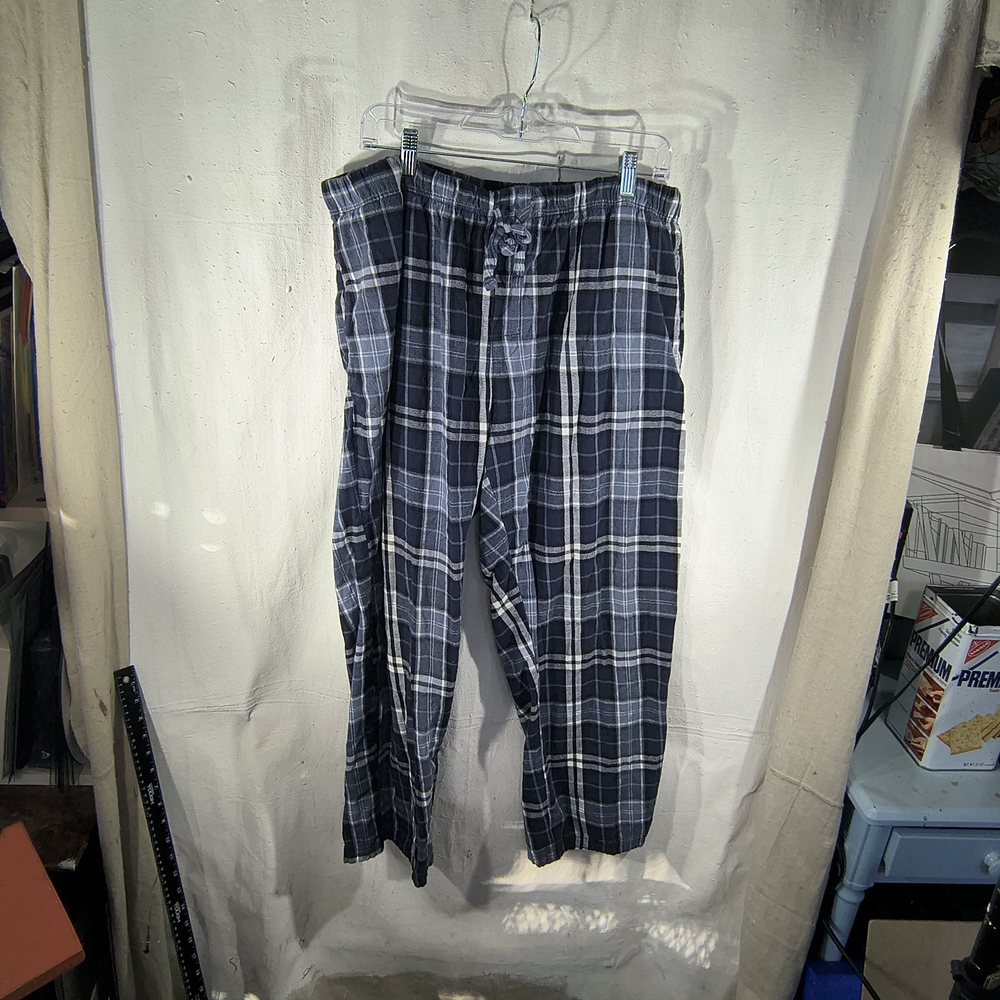 Woolrich Men's Size XL Blue Plaid Sleep Pants